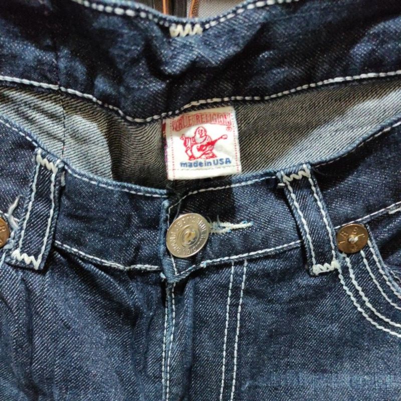 Celana Jeans TRUE RELIGION BILLY SUPER T ORI size 33-34