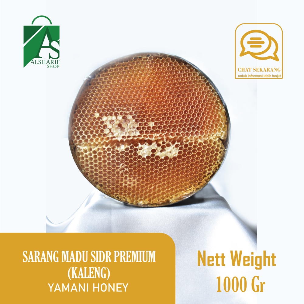 

Sarang Madu Sidr Malaki ASLI / Honeycomb Sidr Malaki (Yaman Honey)