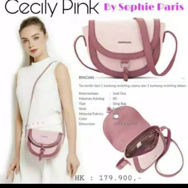 Cecily pink sophie martin