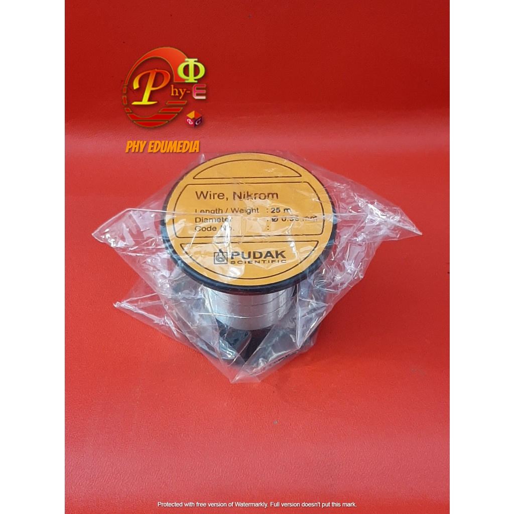 Kawat Nikrom / Kawat NiCr / Kawat Ose / Kawat nikrom 0.35mm Per Meter