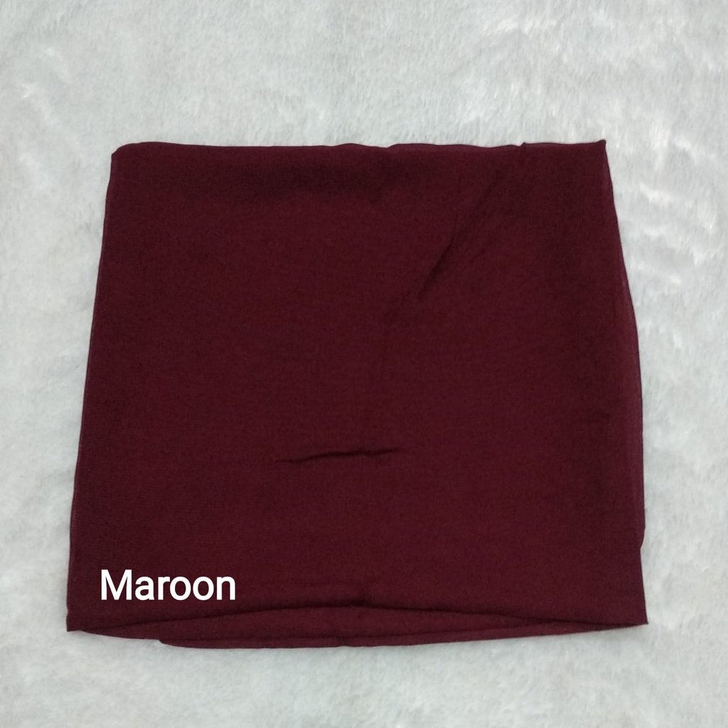 GF Medan - BELLA SQUARE TERMURAH - Jilbab Segi Empat Polycotton - Hijab Segiempat Murah Medan-MAROON