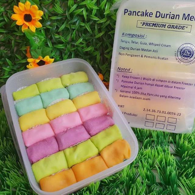 

Pancake Rainbow isi 21,ini dgn cream yaa