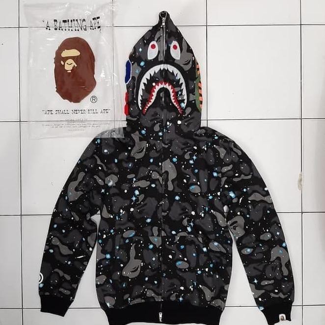 jaket bape shark original