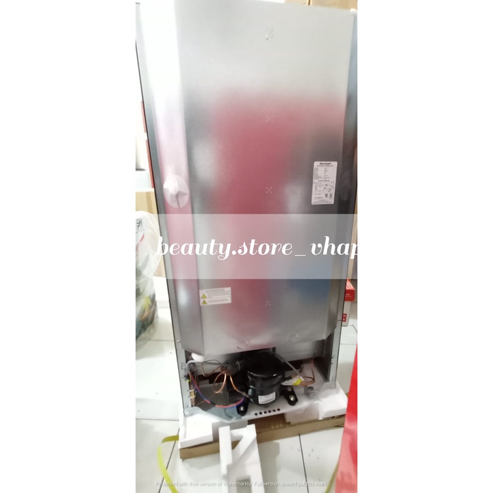 Kulkas 1 Pintu SHARP SJX 187 MG DP DB 166 Liter Garansi Resmi Khusus Jawabarat Jabodetabek (Kota bandung dan Cimahi Bisa COD)