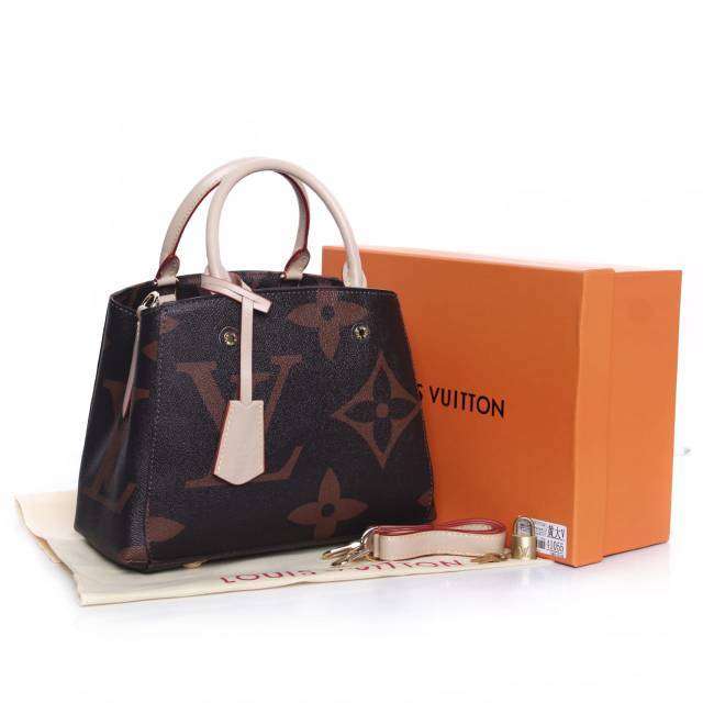 TAS BRANDED LV LOUIS TERBARU VUIT TON EMBOSS ORI IMPORT SERTIFIKAT SYAHRINI NAGITA SLAVINA AYU TING