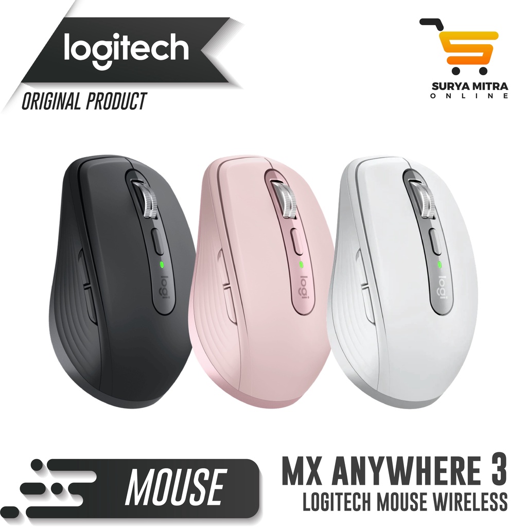 Logitech MX Anywhere 3 Mouse Wireless Bluetooth | MX Anywhere 3