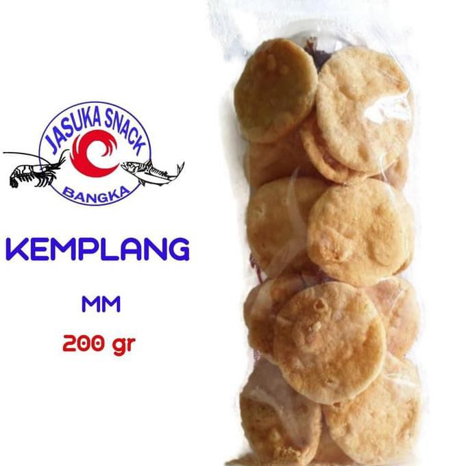 

Kerupuk Kemplang Panggang Cap Mm 200Gr (Besar) / Makanan Khas Bangka