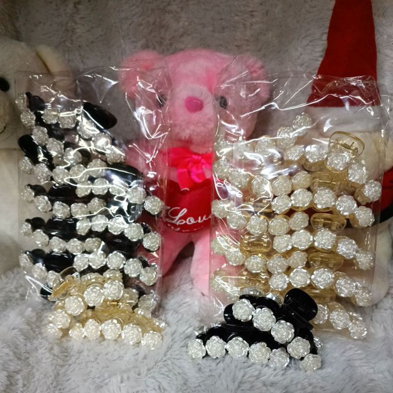 JEDAY RAMBUT MOTIF BUNGGA PANJANG 7CM