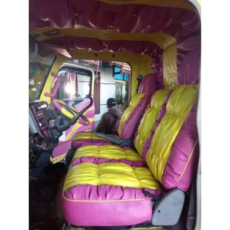 sarung jok mobil  model sopaumplung,canter full interior