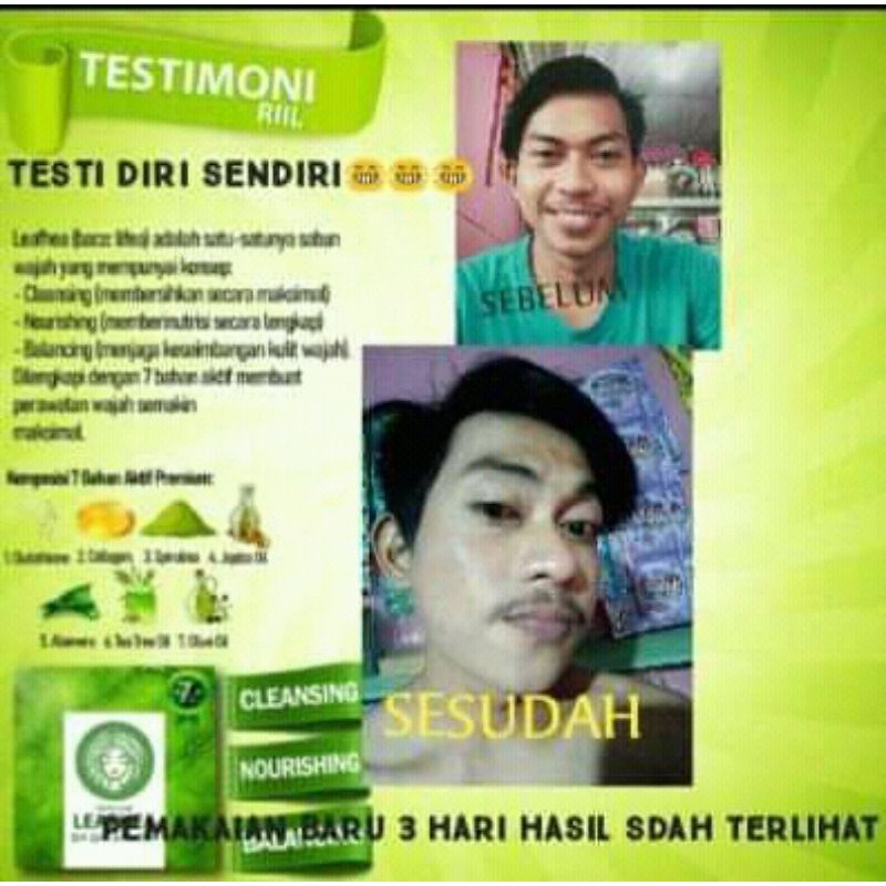 Sabun LEAfHEA dan Serum LEAfHEA