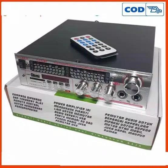 Amplifier Fleco F-232BT Bluetooth Stereo Karaoke + Mp3 player +FM Rad