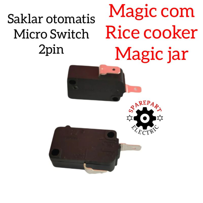 SAKLAR OTOMATIS - MICRO SWITCH KAKI 2 ( 2PIN ) RICE COOKER / MAGIC COM