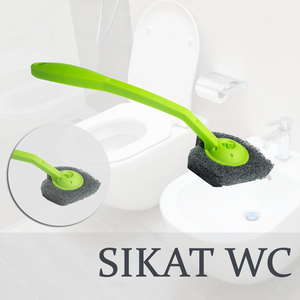 Ktmstore Sikat Sudut Kloset / Sikat WC / Toilet Brush Scotch brite ID-55