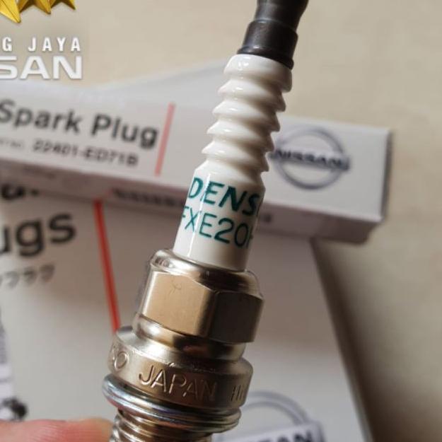♩ Busi Double Iridium Nissan Denso Livina Juke Evalia March Xtrail OEM FXE20HE11 ☎