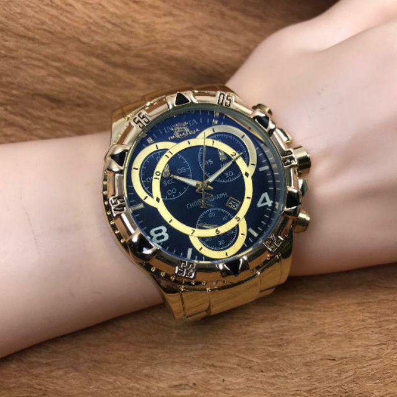 Jam Tangan Pria Invicta 2021 Premium Tanggal Aktif - Free Box Batre Cadangan Original