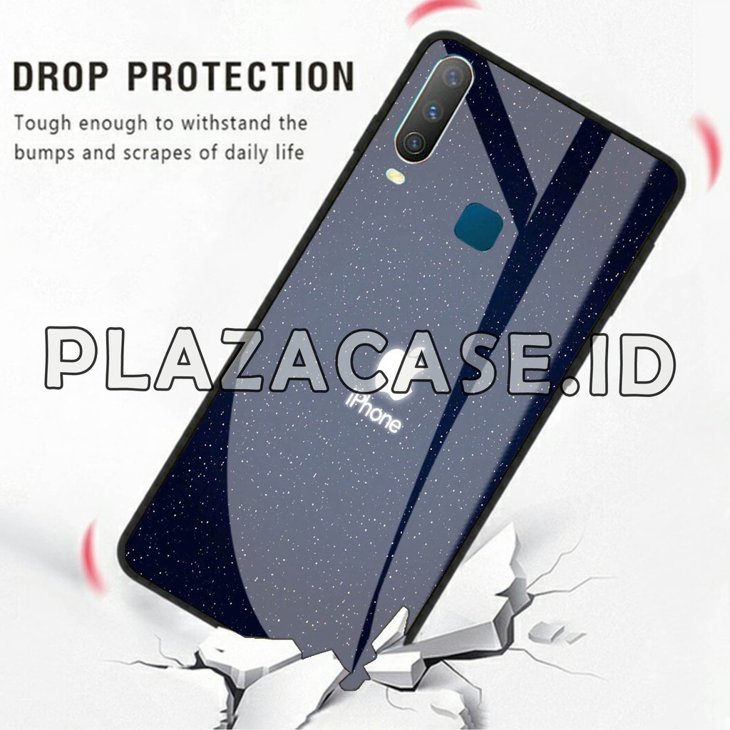 [K08]Soft Case Glass VIVO Y91C Y91 Y93 Y95 Y12 Y15 Y71 Y81 Y83 Y53 S1 Z1 PRO V15 V7 V9 V11-4