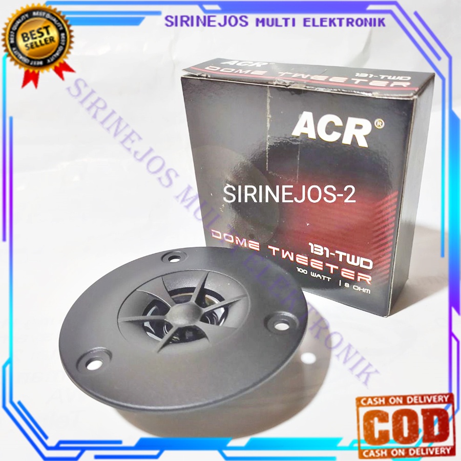 DOME TWEETER ACR 131-TWD 100WATT
