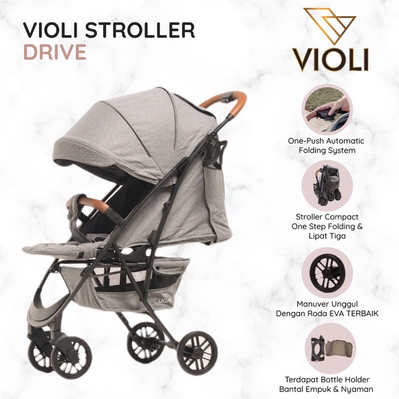 VIOLI DRIVE STROLLER/KERETA DORONG BAYI