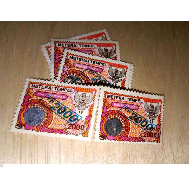 

materai tahun 2000