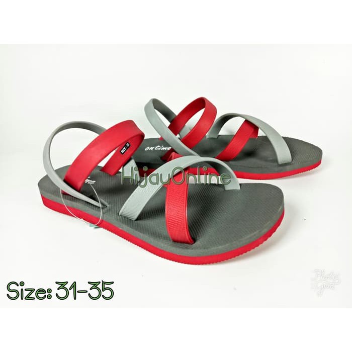 Sepatu Sandal Gunung Slop Anak Perempuan - Ontime - STELLA TEEN - 31 q3
