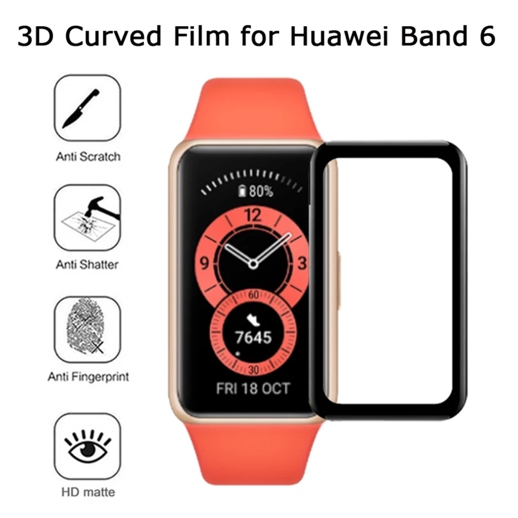 PET Anti gores screen guard HUAWEI BAND 6 Huawei Band 7 Huawei Band 8 protector NANO