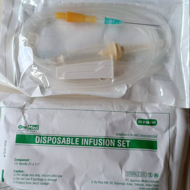 INFUS SET  / INFUSION SET / SELANG INFUS