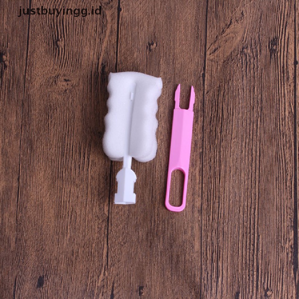 Sikat Pembersih Botol Bayi Dengan Gagang Panjang
