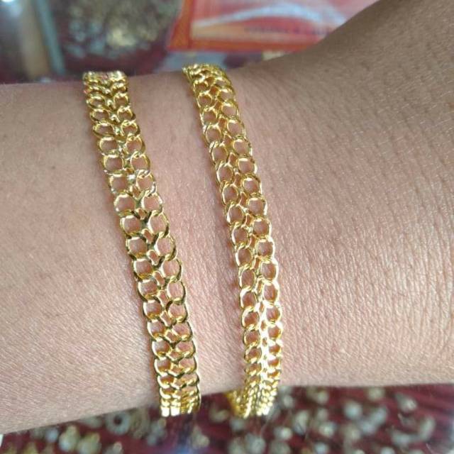 Gelang 7 gram Emas 24K kadar 99,99%