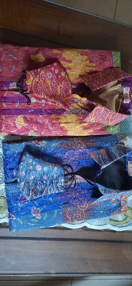 Batik Pria Pendek Tenun Super Premium Batik Solo Lengan Pendek Aluna Fpt 002