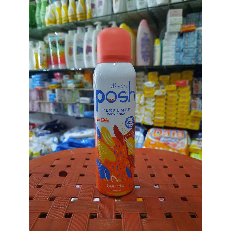 Parfumed Posh body spray parfum wanita aktifitas luar lebih segar