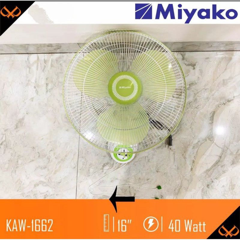 Wall fan miyako 16inch kaw 1662