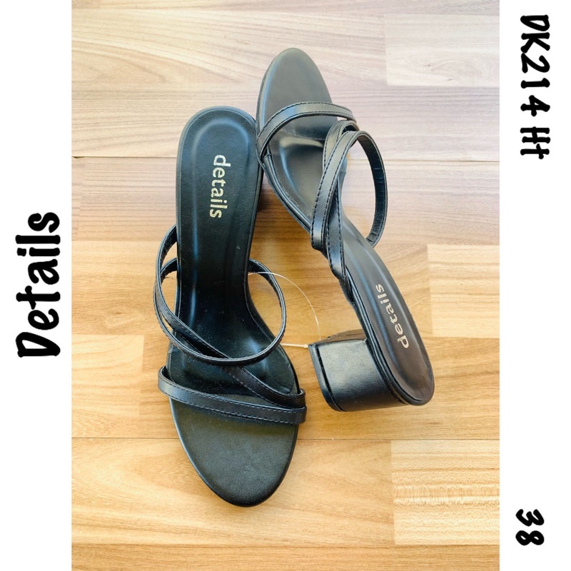 Details Hak Tali Hitam Only size 38