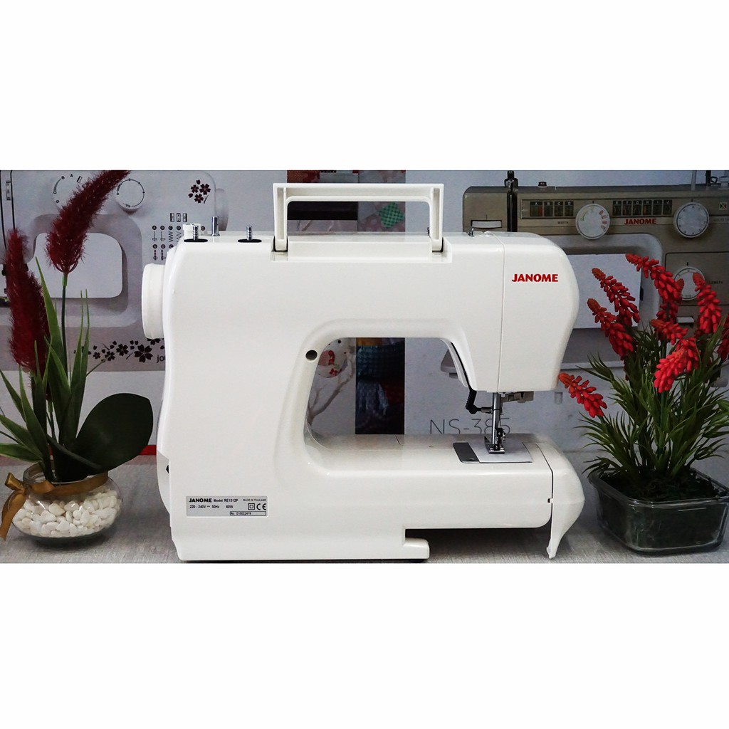 Janome Re1312P Mesin Jahit Portable - Putih