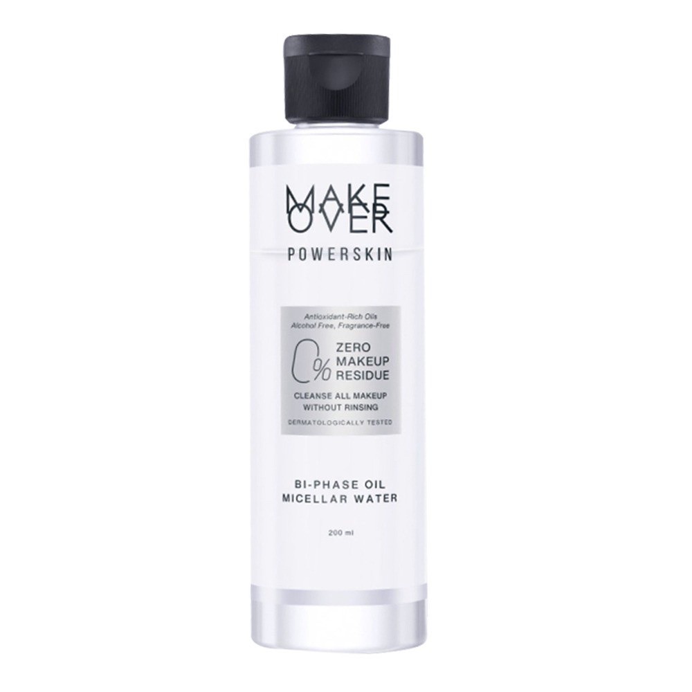 MAKE OVER POWERSKIN BI - PHASE OIL MICELLAR WATER 200 ML @MJ