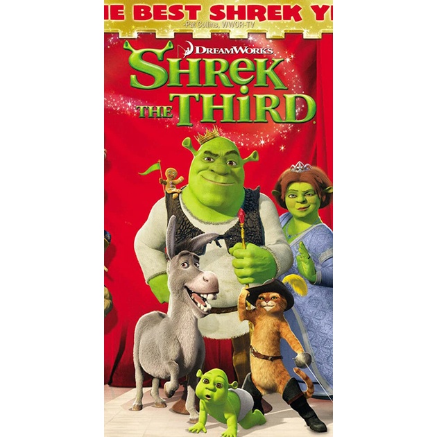 Kaset DVD Shrek  3 the Third (2007)