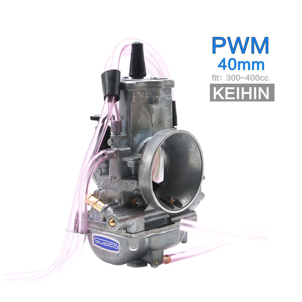Zsdtrp Keihin Pwm 34 36 38 40 42mm Karburator Mesin 2t 4t Untuk Motor Skuter Atv Dirt Bike-40mm