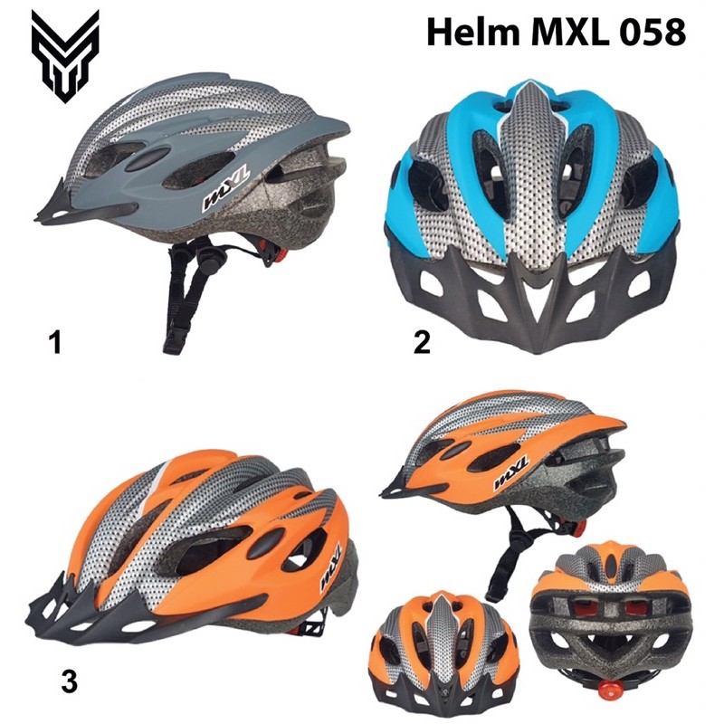  Helm  sepeda  mxl 058 Shopee Indonesia