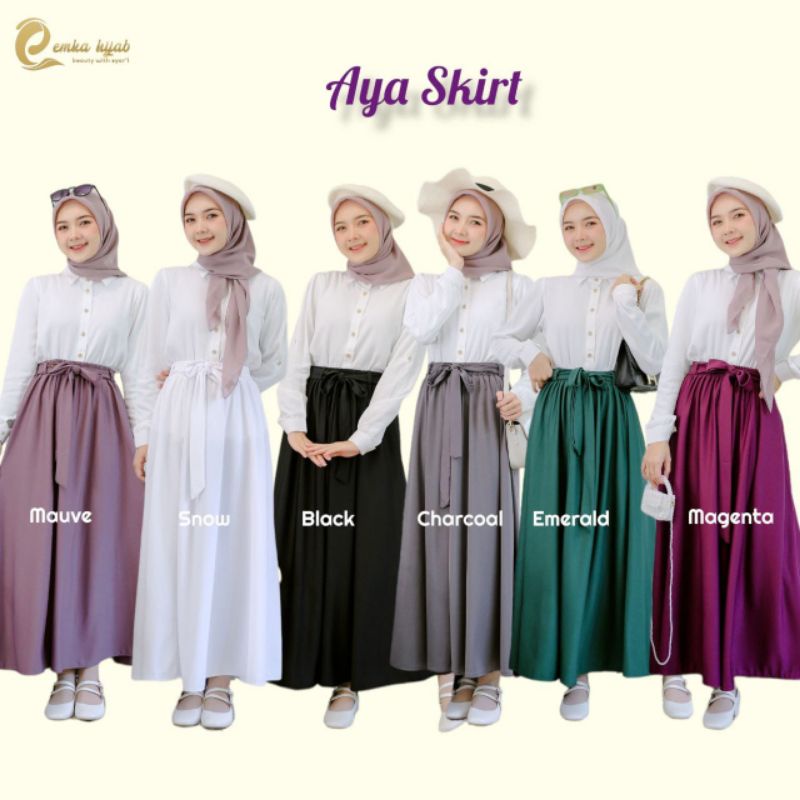 Skirt Aya series Emkahijab