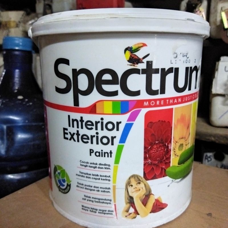 Cat Tembok Cat dinding Putih dan alkali sealer 5 kg SPECTRUM