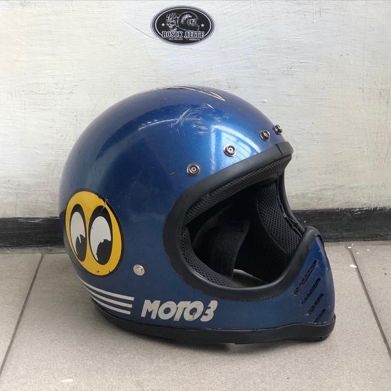 CAKIL MOTO 3 CUSTOM HELM CAKIL