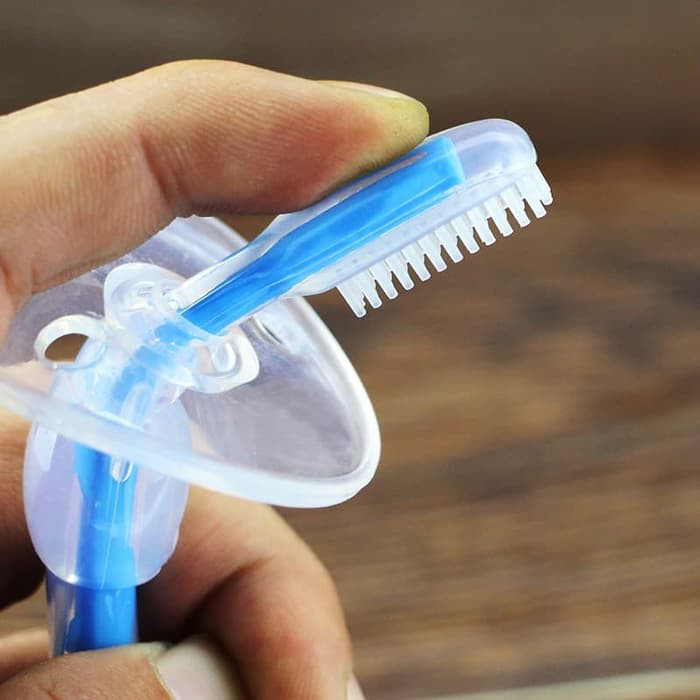 Sikat Gigi SOFT SILICONE Untuk Anak Bayi Baby Soft Silicone Tooth Brush Teether 12 LC