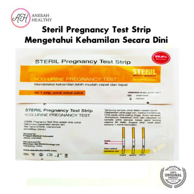 Tes Kehamilan Steril &gt; Steril Strip &gt; Tes Hamil &gt; Testpack &gt; Tespek &gt; Pregnancy Test