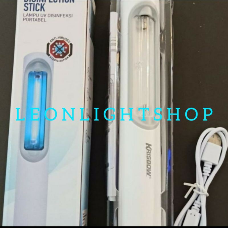 KRISBOW LAMPU UV DISINFECTION  PORTABLE 2 WATT/DISINFEKTAN PORTABEL/ KRISBOW DISINFECTION STICK ACE