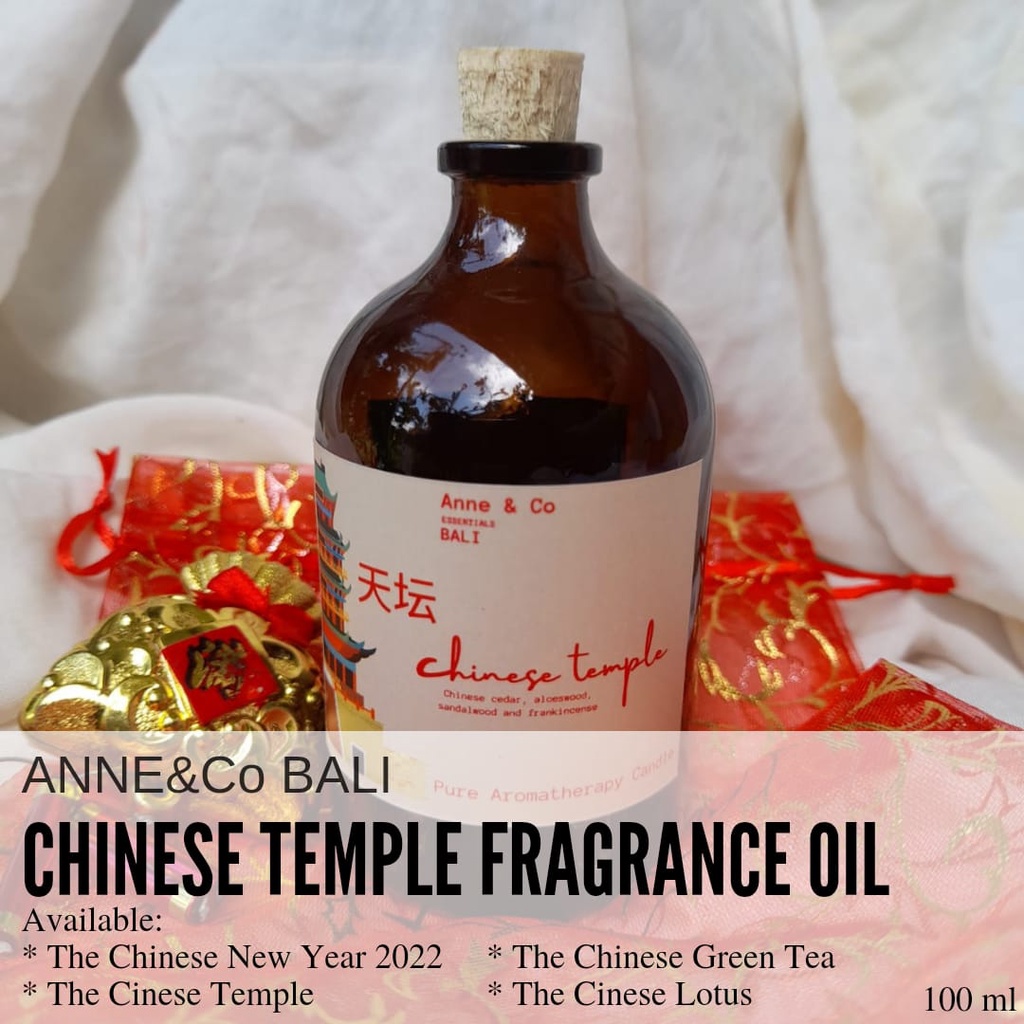 Anne & Co Bali || 100 ml The Chinese Temple Sandalwood Frankince Amber Cedar Aloes wood Special Edit