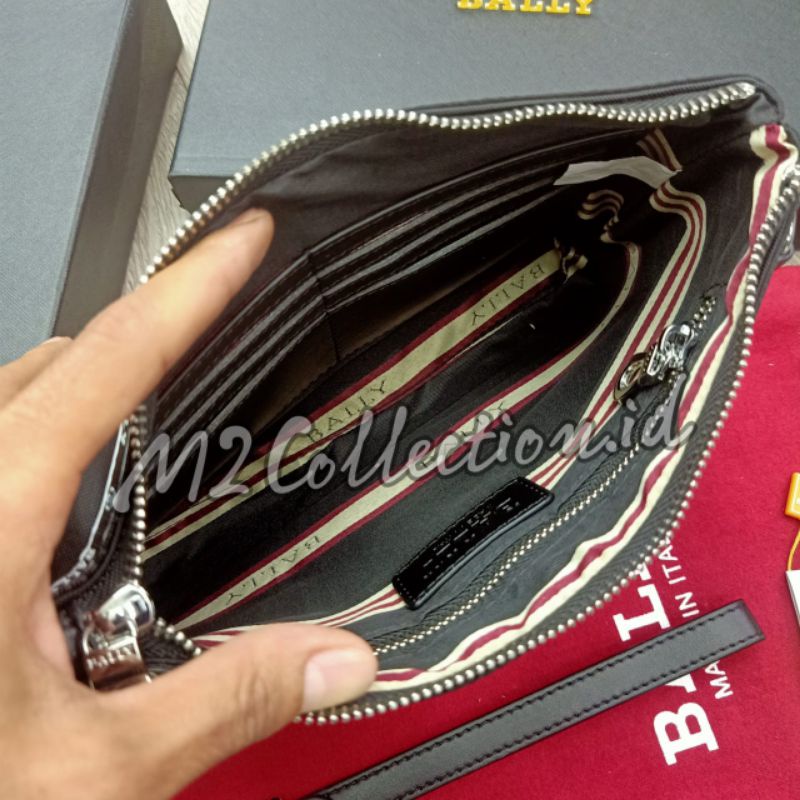 Clutch Bally Benery Handbag Tas Tangan Mirror Quality