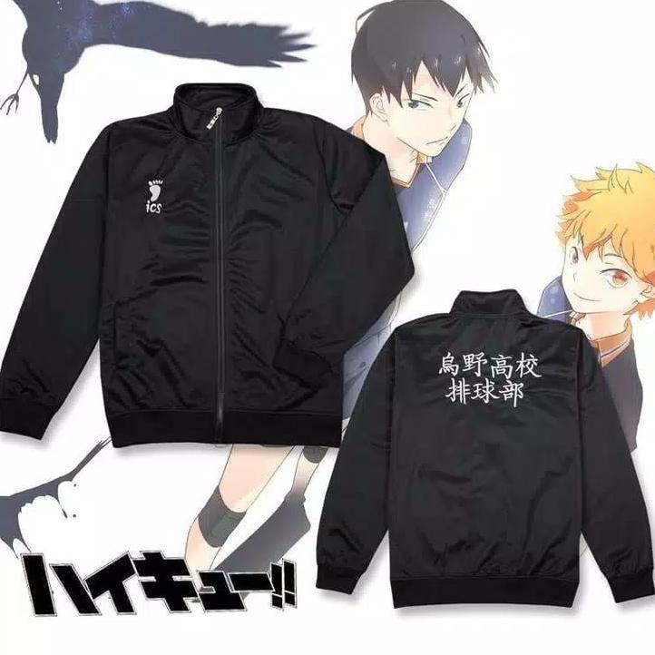 Inarizaki Haikyuu Jaket Anime Haikyuu Karasuno Ics
