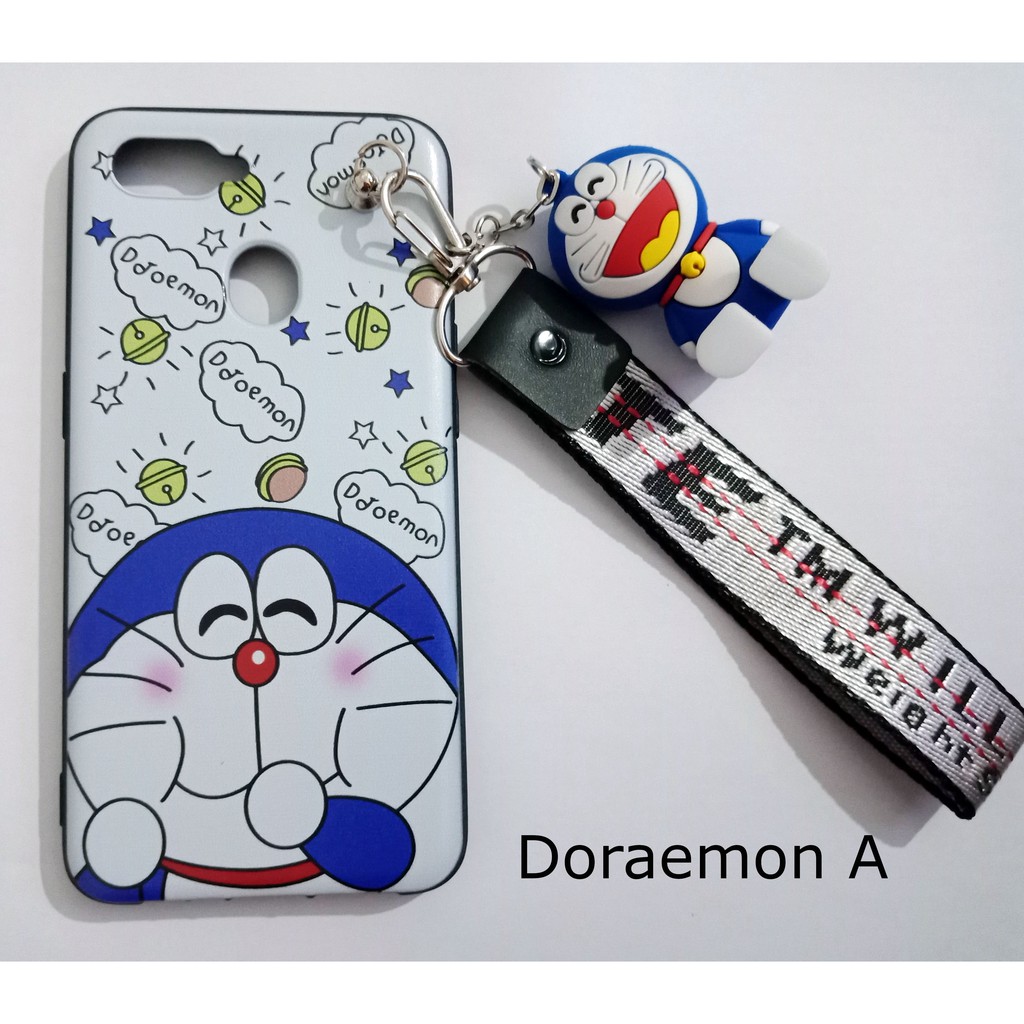 Case Oppo A7 A3s A5s F9 Doraemon Soft Silicone Casing Shopee