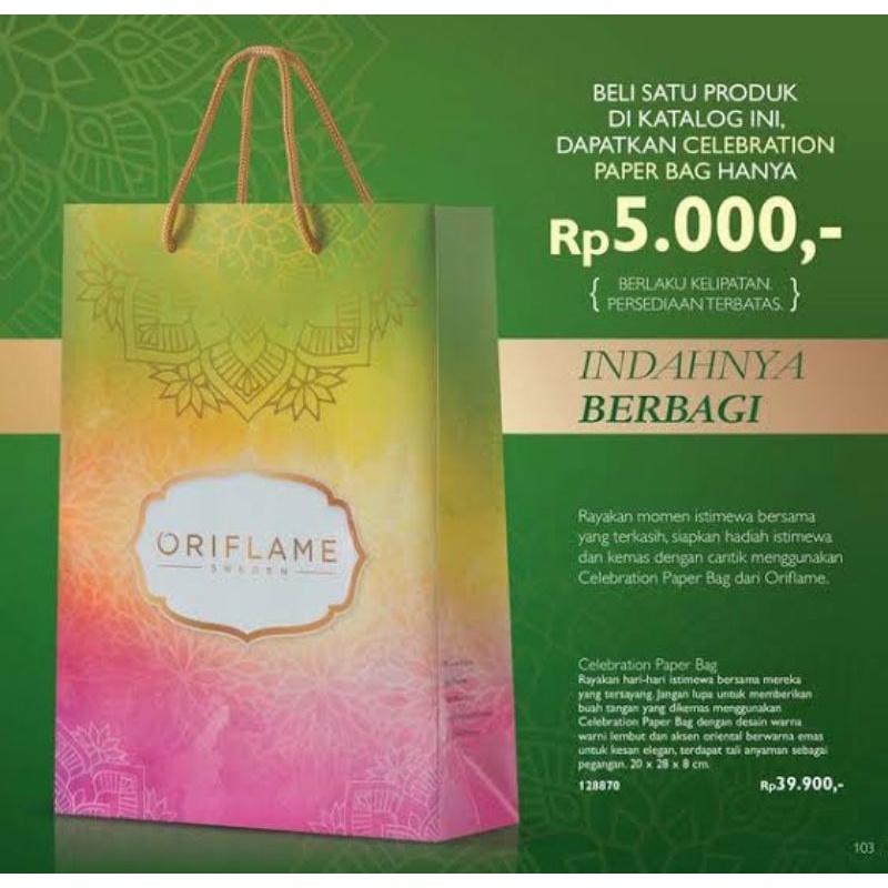 

Paper Bag Oriental/Tas Kado/Tas Bingkisan