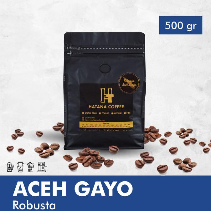 

[ COD ] Kopi Robusta Aceh Gayo - Roasted Bean - 500 Gram LIMITED EDITION Kode 209