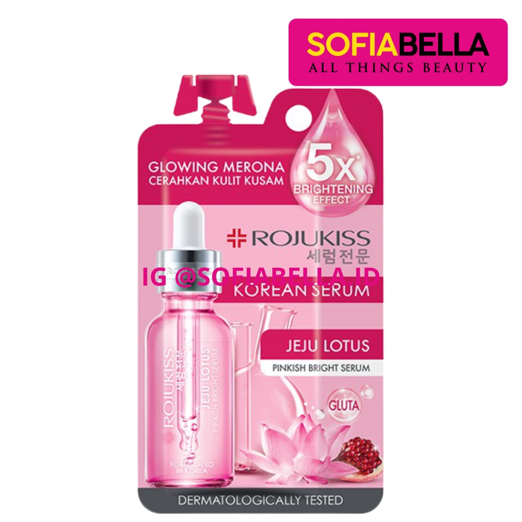 ROJUKISS JEJU LOTUS PINKISH BRIGHT SERUM